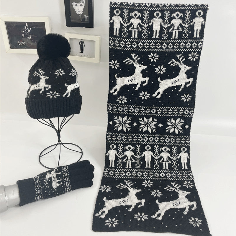 Christmas Winter Knitted Suit