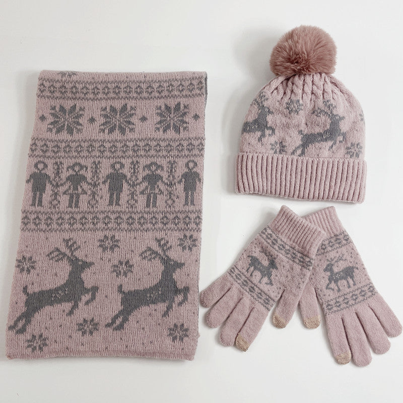 Christmas Winter Knitted Suit