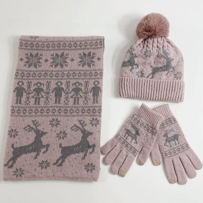 Christmas Winter Knitted Suit
