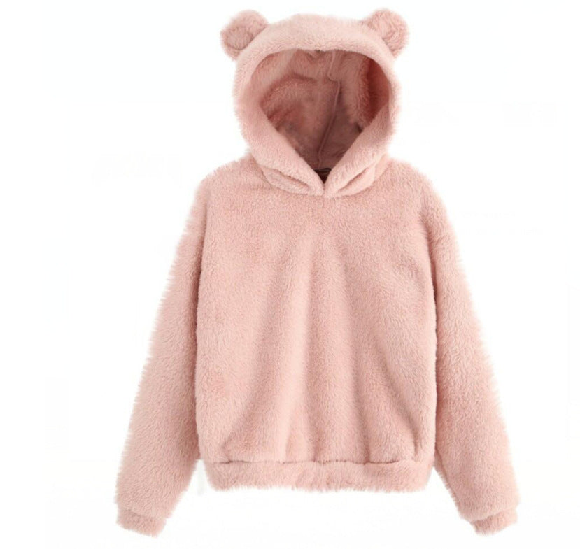 Rabbit Ear Hooded Sweat
