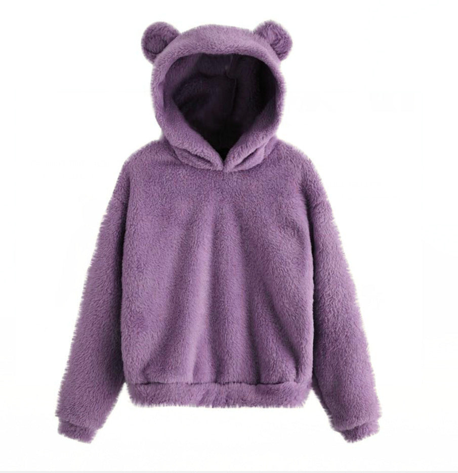 Rabbit Ear Hooded Sweat