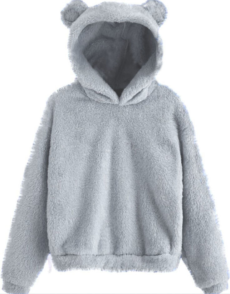 Rabbit Ear Hooded Sweat