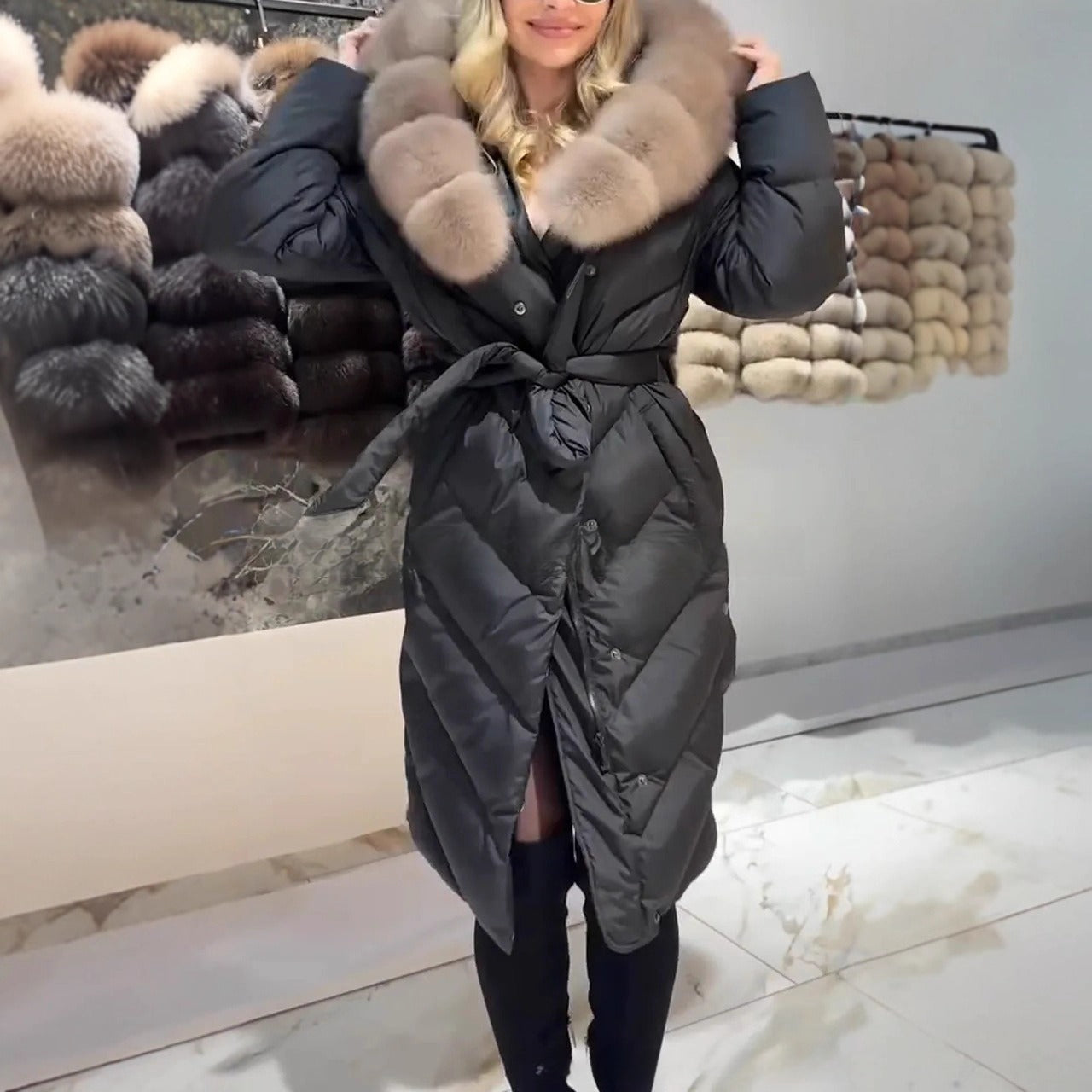 Hooded Cotton Jacket