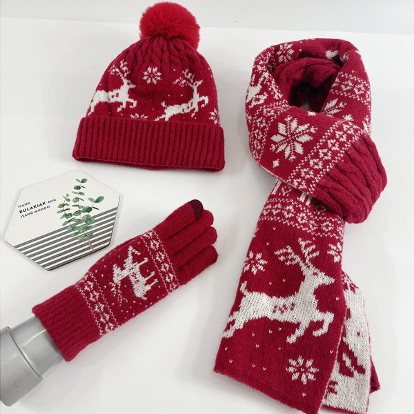 Christmas Winter Knitted Suit