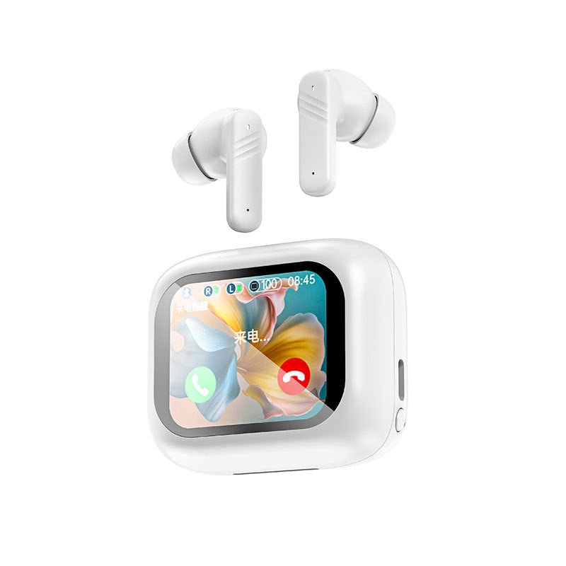 Touch Screen Wireless Noise Reduction In - ear Sports Game Bluetooth Headset - Glemish Aura