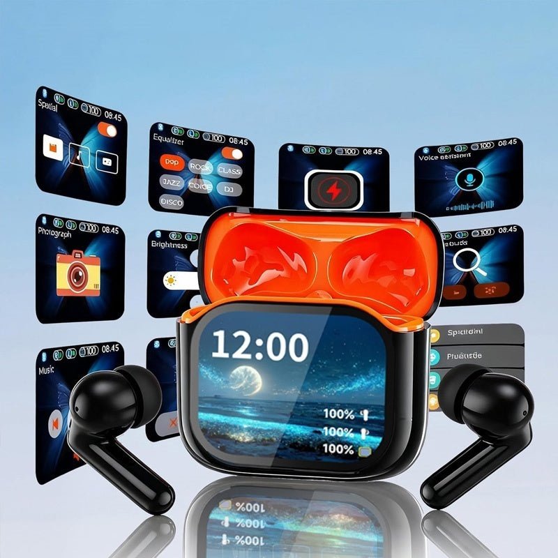 Wireless BT AI Translation Earbuds 144 - Language Real - time Translation Headphones - Glemish Aura